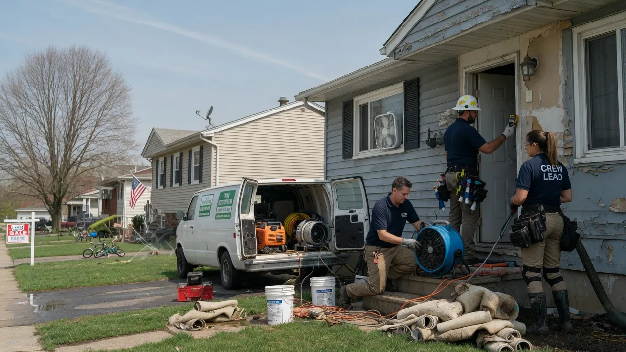 Flood Cleanup in Canfield, OH near me